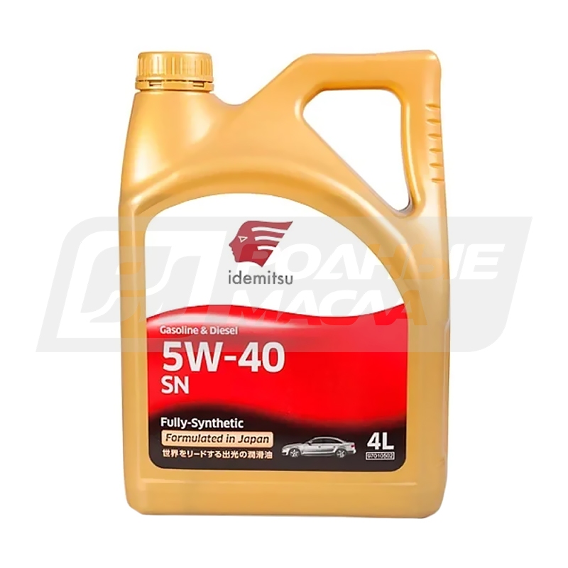 IDEMITSU 5W40 SN Fully Synthetic, 4л 30011333746