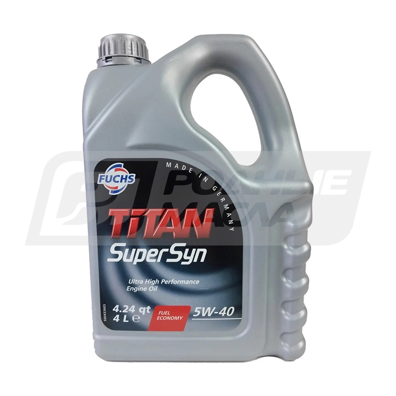 FUCHS Titan Supersyn 5W40, 4л 600790011